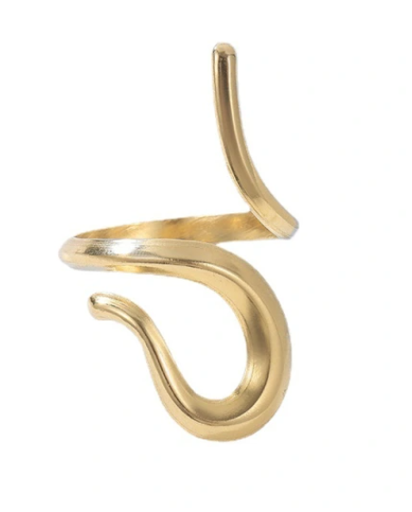 SACHA IRREGULAR WIRE ADJUSTABLE RING