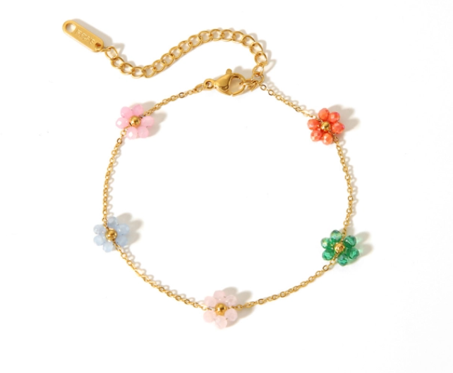 DAISY FLOWER BRACELET