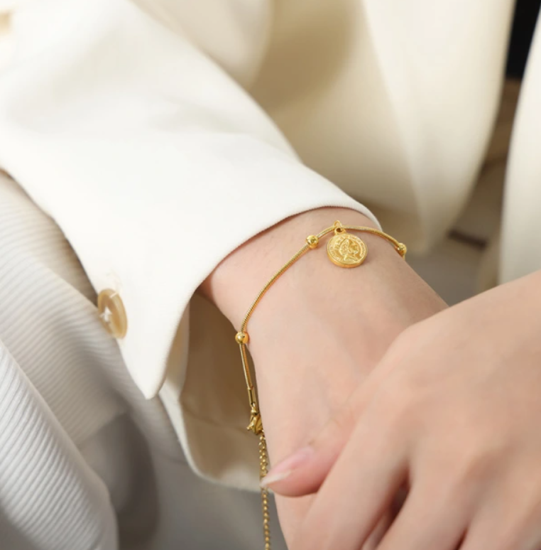 ELI COIN CHARM BRACELET