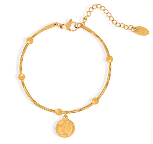 ELI COIN CHARM BRACELET