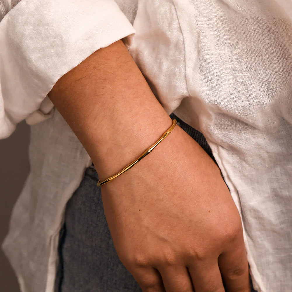 BAMBOO GOLD BRACELET