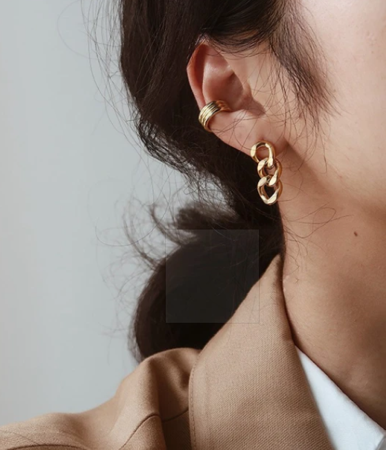 NYMPHA CHAIN EARRINGS