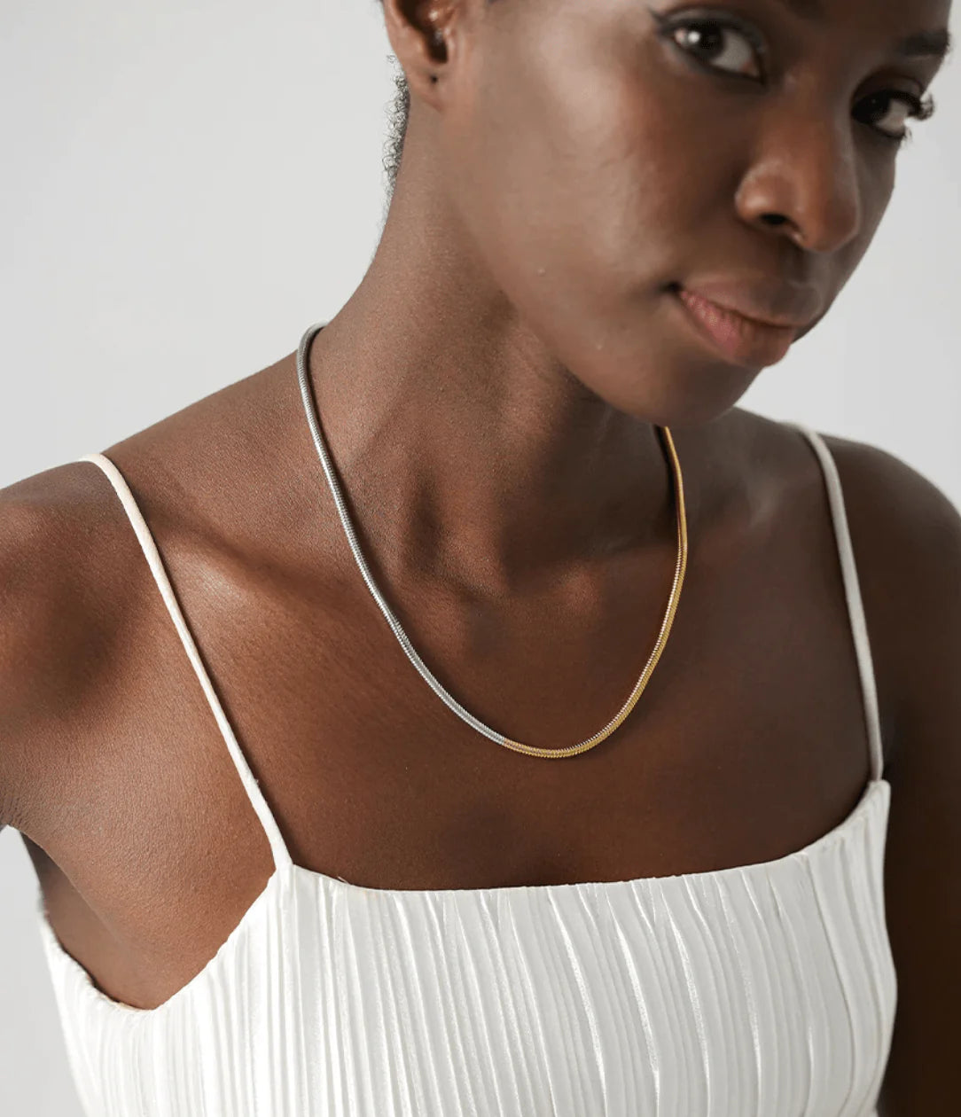 ODINA TWO TONE GOLD CHAIN