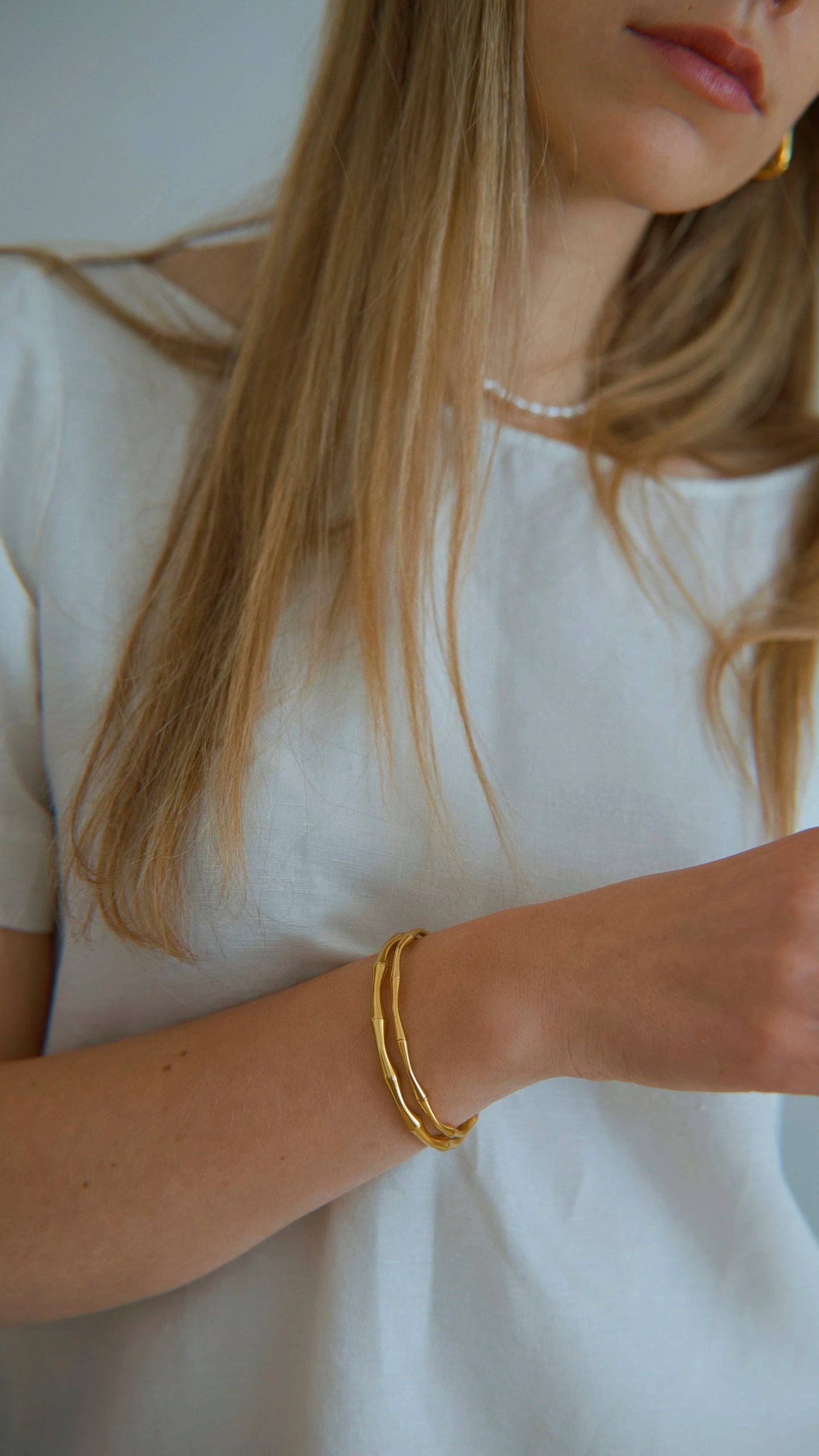 BAMBOO GOLD BRACELET