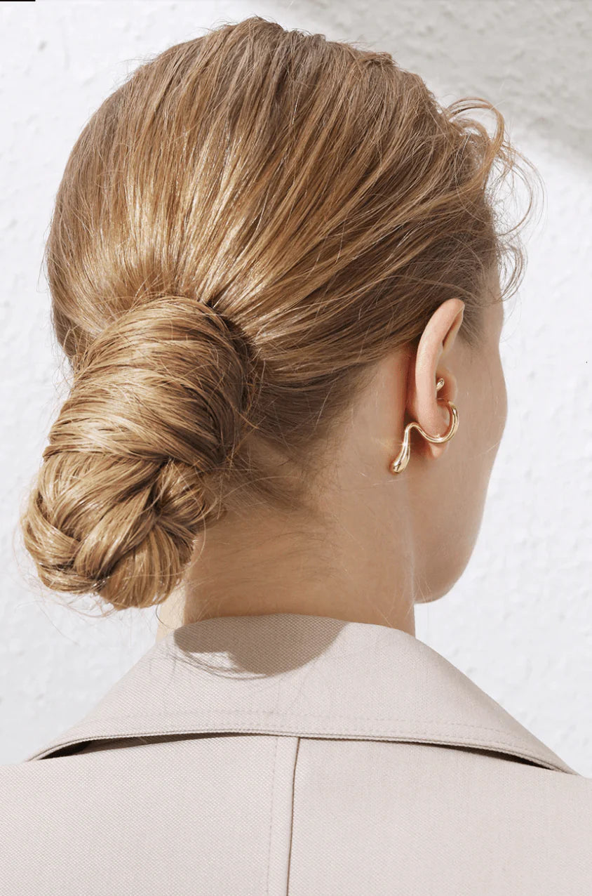 SERENA S-SHAPE CUFF NON-PERCING EARRINGS